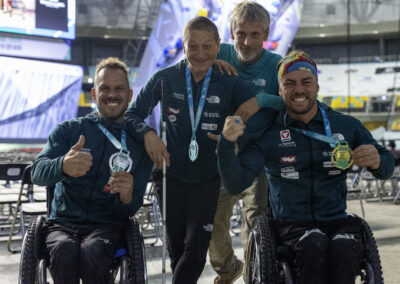 Glückliches Nationalteam © H. Wilhelm / IFSC